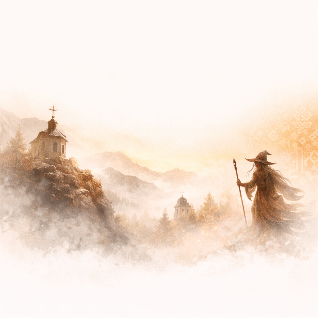 Legendy świętokrzyskie – grafika inspirowana podaniami i folklorem regionu