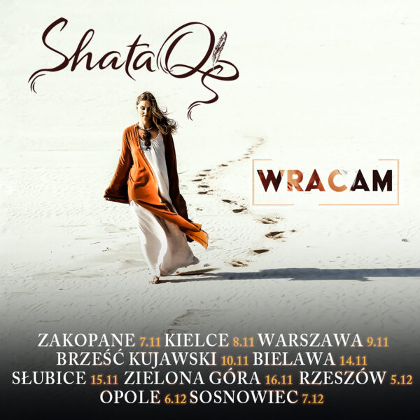 ShataQS – trasa koncertowa „Wracam” | Jesień 2025